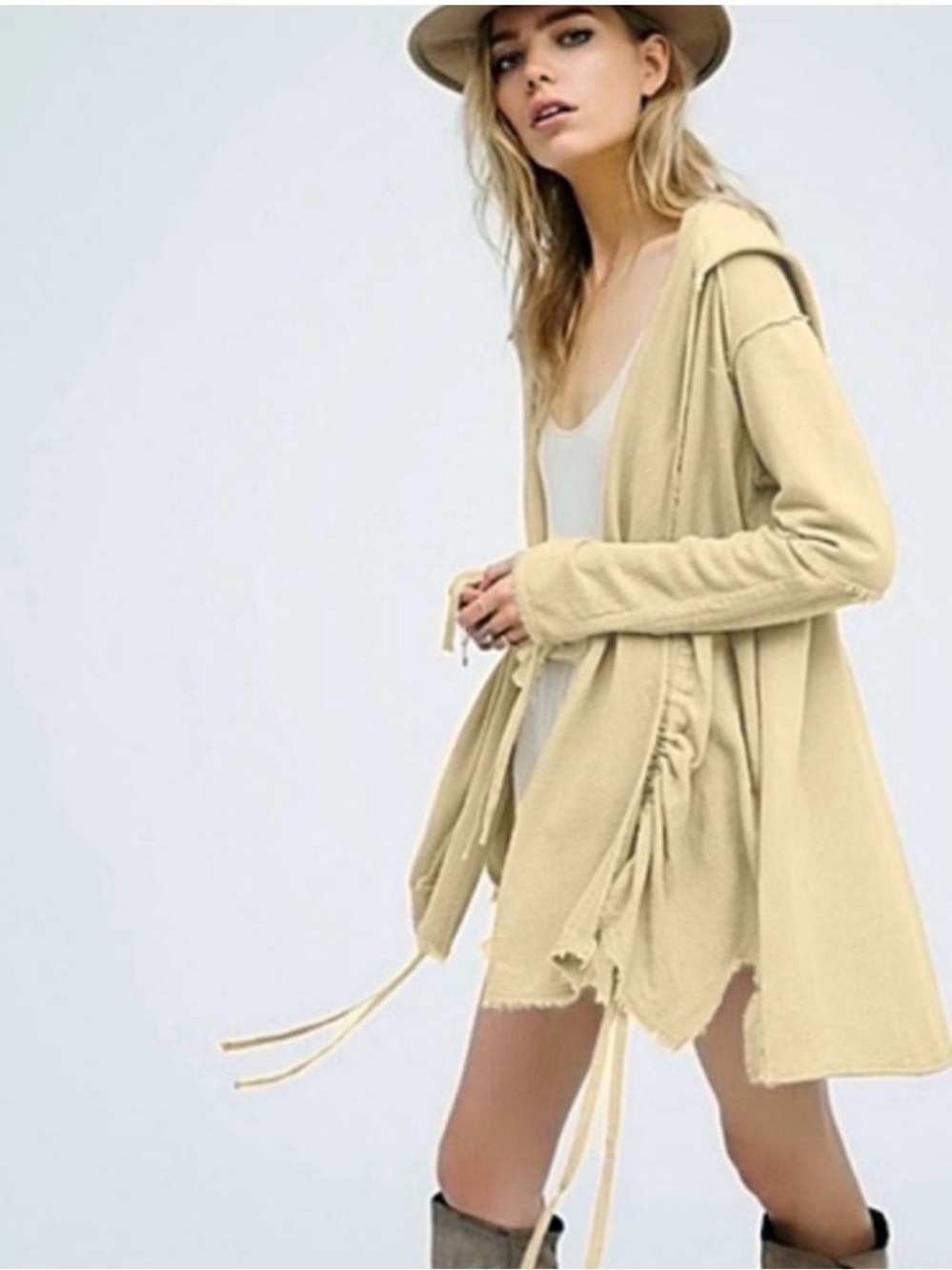Free People Get Your Gauze Cardi Small